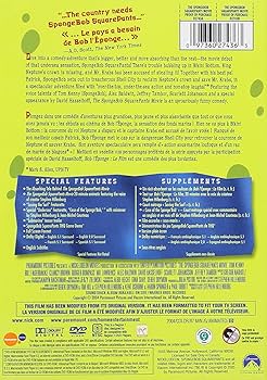 Amazon.com: SpongeBob SquarePants The Movie (Full Screen